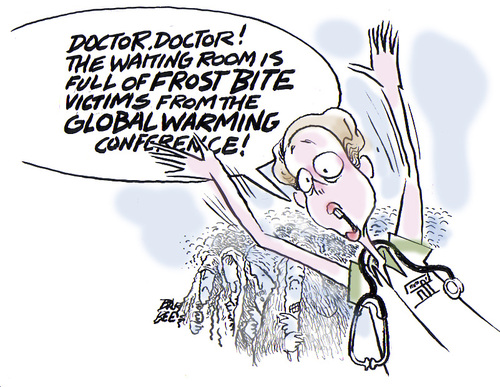 Cartoon: man plans (medium) by barbeefish tagged globalwarming