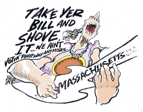 Cartoon: new tune (medium) by barbeefish tagged healthbill
