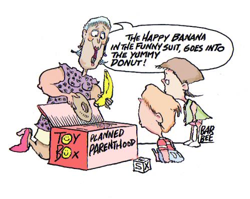 Cartoon: PLANNED PARENTHOOD (medium) by barbeefish tagged education