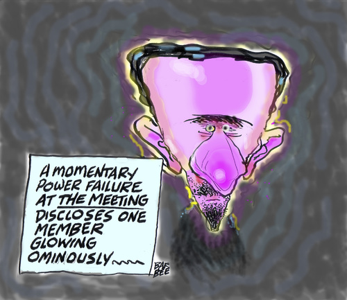 Cartoon: that nuke glow (medium) by barbeefish tagged iran