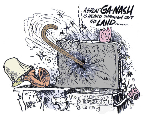 Cartoon: the bill passes (medium) by barbeefish tagged biggovt
