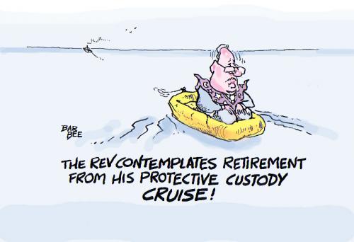 Cartoon: the rev retires (medium) by barbeefish tagged wright,