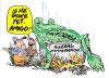 Cartoon: frog (small) by barbeefish tagged done,yet,