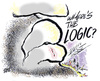 Cartoon: lack o logic (small) by barbeefish tagged seals