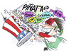 Cartoon: party time (small) by barbeefish tagged raza