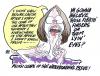 Cartoon: PELOSI (small) by barbeefish tagged who,knows