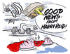 Cartoon: SHOCKER (small) by barbeefish tagged reid