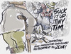 Cartoon: slight oversight (small) by barbeefish tagged obamacare