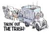 Cartoon: taking out the trash (small) by barbeefish tagged ho,eruption,