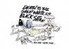 Cartoon: THE GREAT SATAN (small) by barbeefish tagged osama