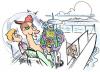 Cartoon: tronics (small) by barbeefish tagged puter,gear,