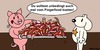 Cartoon: Guten Appetit! (small) by zguk tagged fingerfood,mahlzeit,häppchen,nahrung,essen,absurd