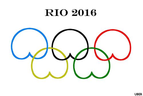 Cartoon: OLIMPIADI BRASILIANE (medium) by uber tagged olimpiadi,olimpic,brazil,brasile,rio,brasiliane