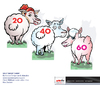 Cartoon: Golf Target sheep (small) by ian david marsden tagged golf,cartoon,sheep,new,zealand