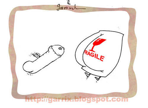 Cartoon: Fragile (medium) by Garrincha tagged 