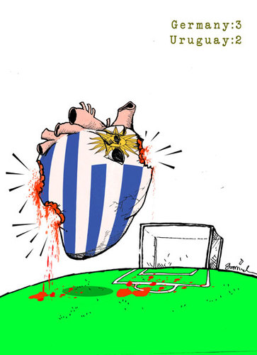 Cartoon: World cup (medium) by Garrincha tagged soccer,world,cup