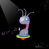 Cartoon: Artie the galactic singer (small) by Garrincha tagged creatures