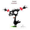 Cartoon: Cranky creature (small) by Garrincha tagged sketch