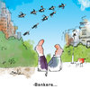 Cartoon: Migration (small) by Garrincha tagged gag,cartoon,economy,crisis,garrincha