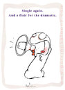 Cartoon: Single again (small) by Garrincha tagged sex