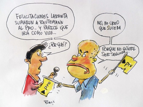 Cartoon: PRO (medium) by el Becs tagged becs
