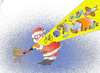 Cartoon: childrens_wishes_come_true (small) by zluetic tagged childrens,santa,claus