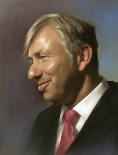 Cartoon: Klaus Wowereit (medium) by Sigrid Töpfer tagged politiker,prominente