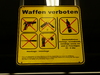Cartoon: No weapons (small) by 6aus49 tagged weapons,hamburg,train,station