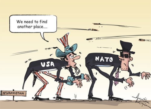 Cartoon: Afghanistan (medium) by awantha tagged afghanistan