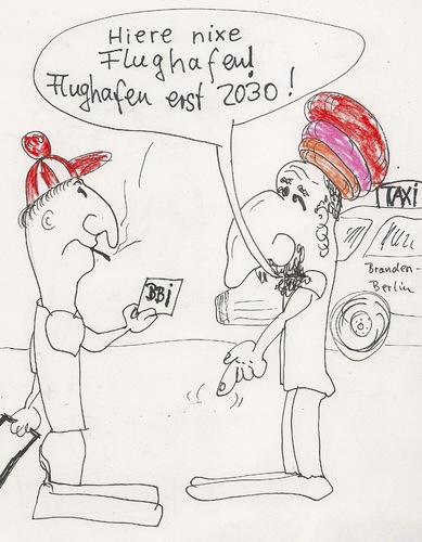 Cartoon: Fluch Hafen (medium) by boogieplayer tagged berlin,brandenburg