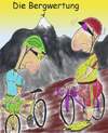Cartoon: Der Neid unter Radsportlern!! (small) by boogieplayer tagged radsport