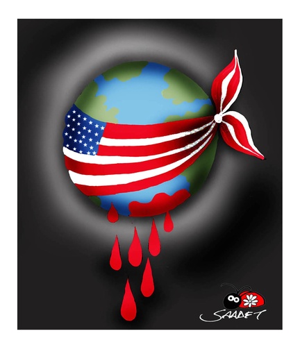 Cartoon: FREE WORLD... 2 (medium) by saadet demir yalcin tagged free,syalcin