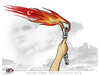 Cartoon: 19 MAYIS (small) by saadet demir yalcin tagged saadet,sdy,19may,atatürk