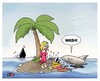 Cartoon: Double Disaster!! (small) by saadet demir yalcin tagged saadet sdy woman doubledisaster jaws