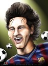 Cartoon: Lionel Messi (small) by saadet demir yalcin tagged saadet,sdy,messi
