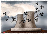 Cartoon: nuclear birds (small) by saadet demir yalcin tagged nuclear,saadet,syalcin,sdy,world