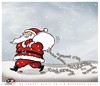 Cartoon: Santa Claus (small) by saadet demir yalcin tagged saadet,sdy,santaclaus,newyear,optimistic