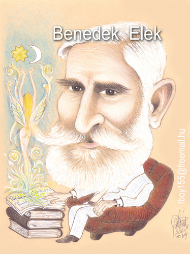 Cartoon: BENEDEK ELEK (medium) by T-BOY tagged benedek,elek