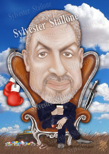 Cartoon: Sylvester Stallone (medium) by T-BOY tagged sylvester,stallone