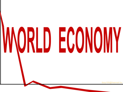 Cartoon: WORLD ECONOMY (medium) by T-BOY tagged world,economy