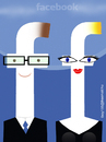 Cartoon: Facebook (small) by T-BOY tagged facebook