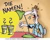 Cartoon: Von wegen anonym! (small) by Nottel tagged samenspender,kinderwunsch