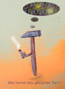 Cartoon: wochenend (small) by wheelman tagged fraih,zeit,hammer