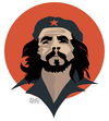 Cartoon: Che Guevara portrait (small) by geomateo tagged che,guevara,cuba,castro
