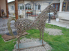 Cartoon: my new willow sculpture (small) by geomateo tagged willow,sculpture,horse,ecosculpture