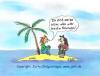 Cartoon: Friends for ever (small) by Johli tagged insel,frauen,freundschaft,palme,meer,sand,