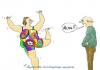 Cartoon: Na und?! (small) by Johli tagged frauen,männer,lebenslust