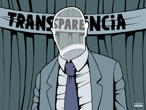 Cartoon: Transparencia (medium) by Santos tagged transparente