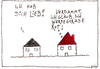 Cartoon: Verliebt (small) by Oliver Kock tagged liebe,haus,rot,verliebt,love,house,red