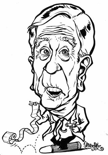 Cartoon: Leslie Nielsen (medium) by stieglitz tagged leslie,nielsen,karikatur,caricature,caricatura